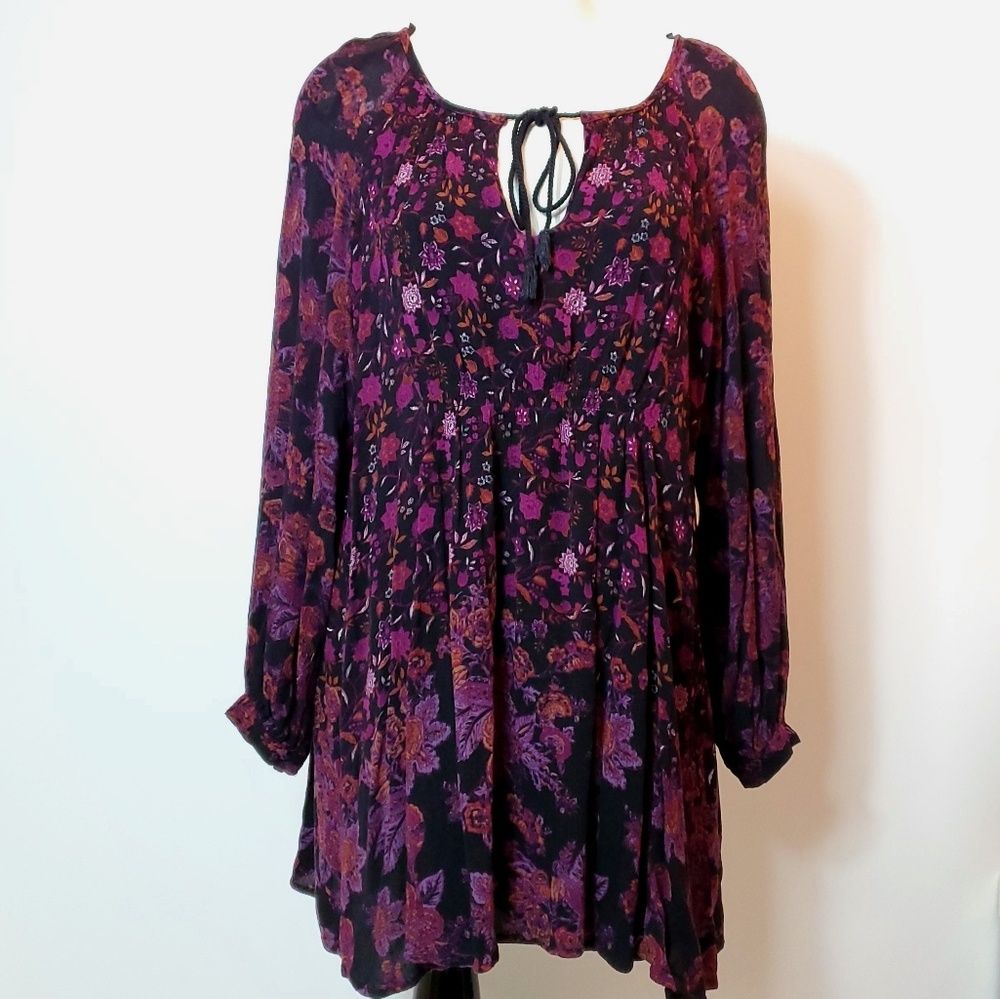 Free People Women's Blouse Floral XS TP